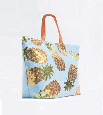 Tropicana Embellished Tote Bag
