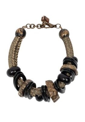 Gambia Gold Cord Bracelet