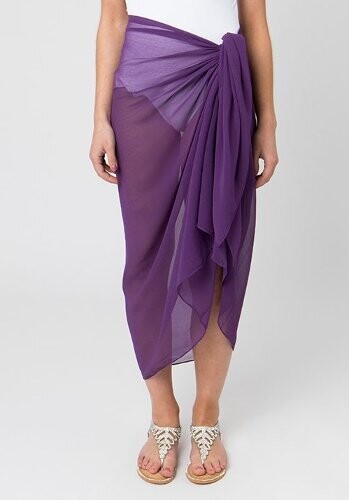 Long Sarong in Violet