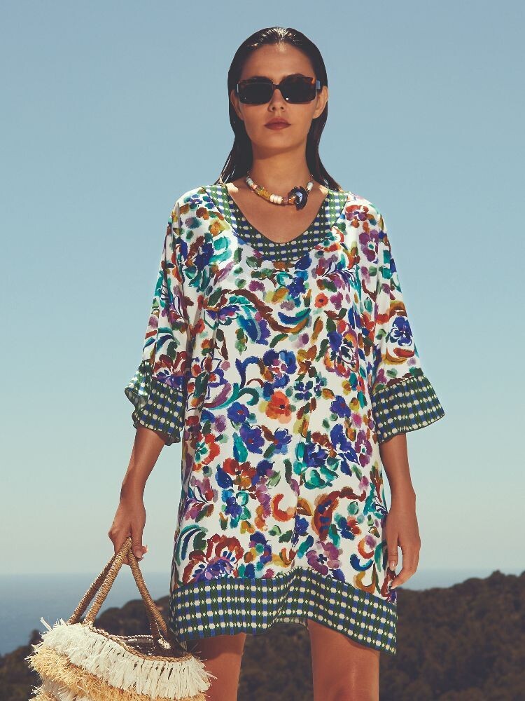 Buy Nuria Ferrer Eda sun dress kaftan 9342 in stock sale at Monaco Beach