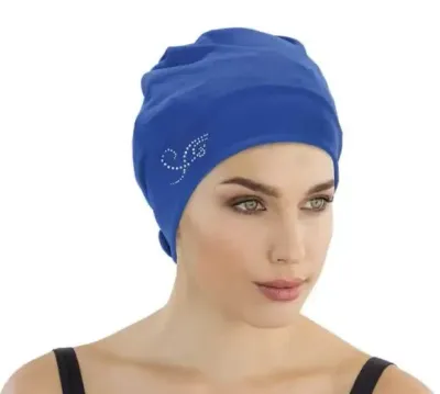 Blue Wave Glamour Swim Turban