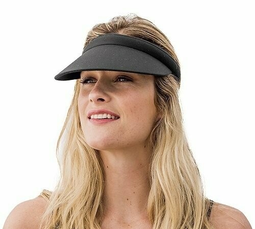 Luxe Sun Visor in Black Luxe Sun Visor in Black
