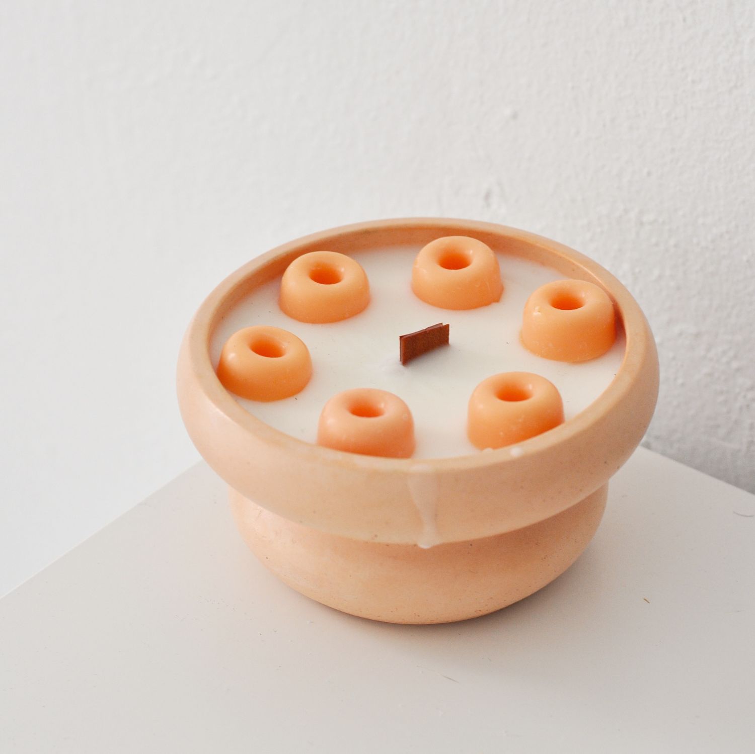 VELA NARANJA DE JAZMÍN