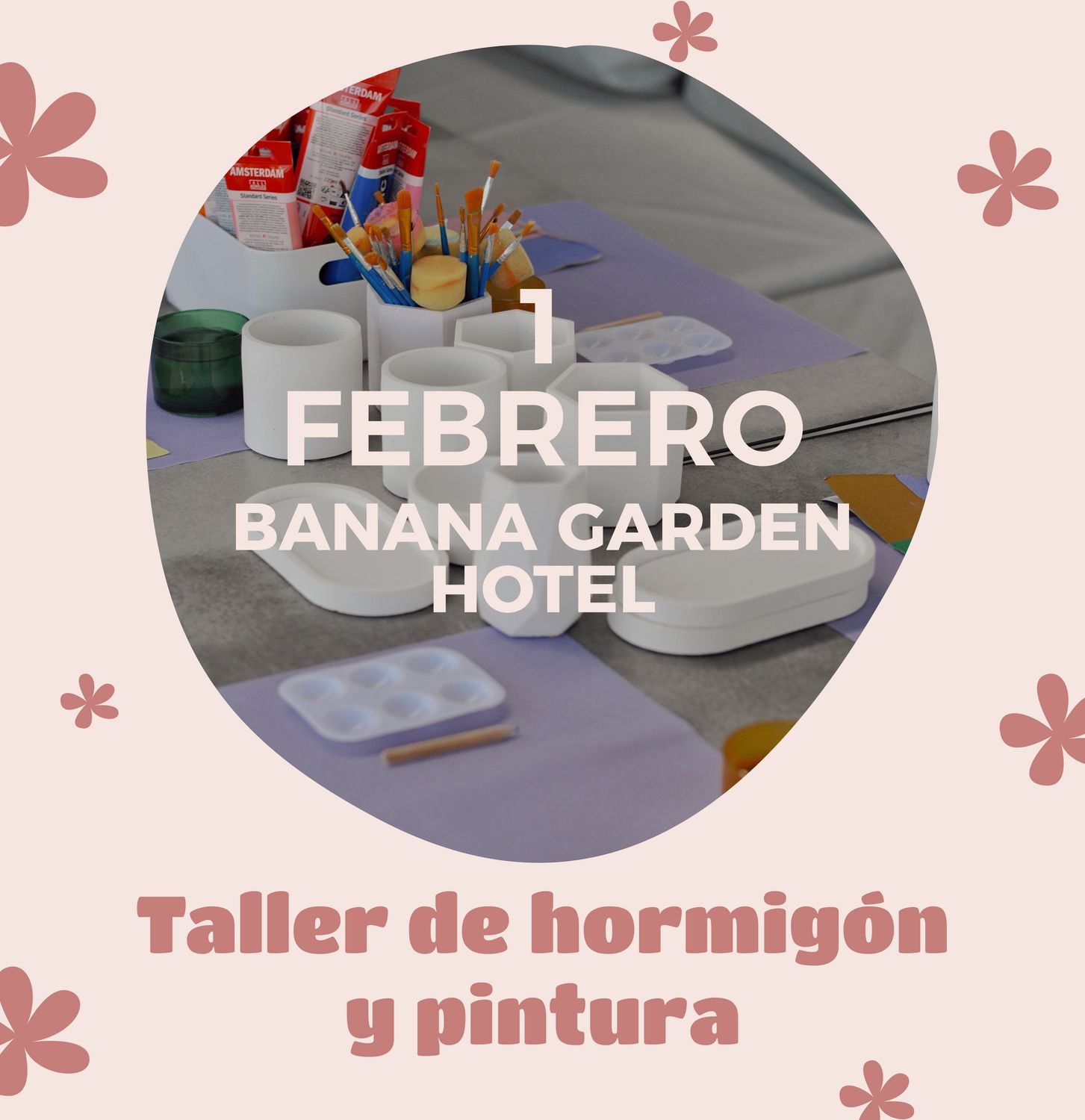 TALLER PINTURA EN HORMIGÓN EN LA PALMA 1 DE FEBRERO