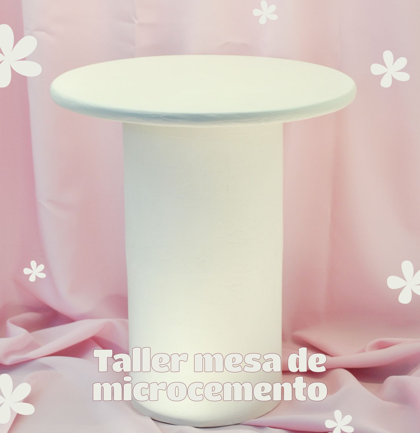 TALLER DE MESA DE MICROCEMENTO