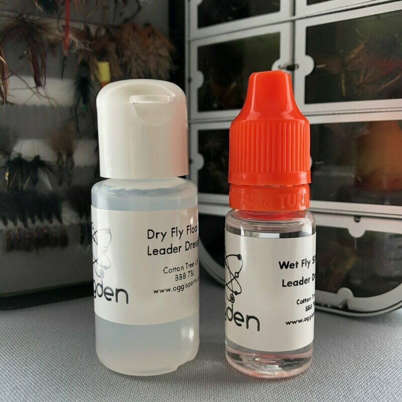 Ogden's Dry Fly Floatant & Wet Fly Sinkant Dual Pack