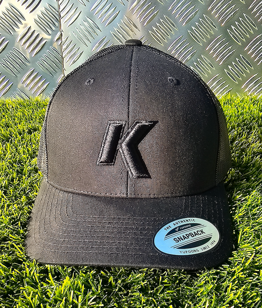 K-Cap (BBB) Black with black stitch & black logo