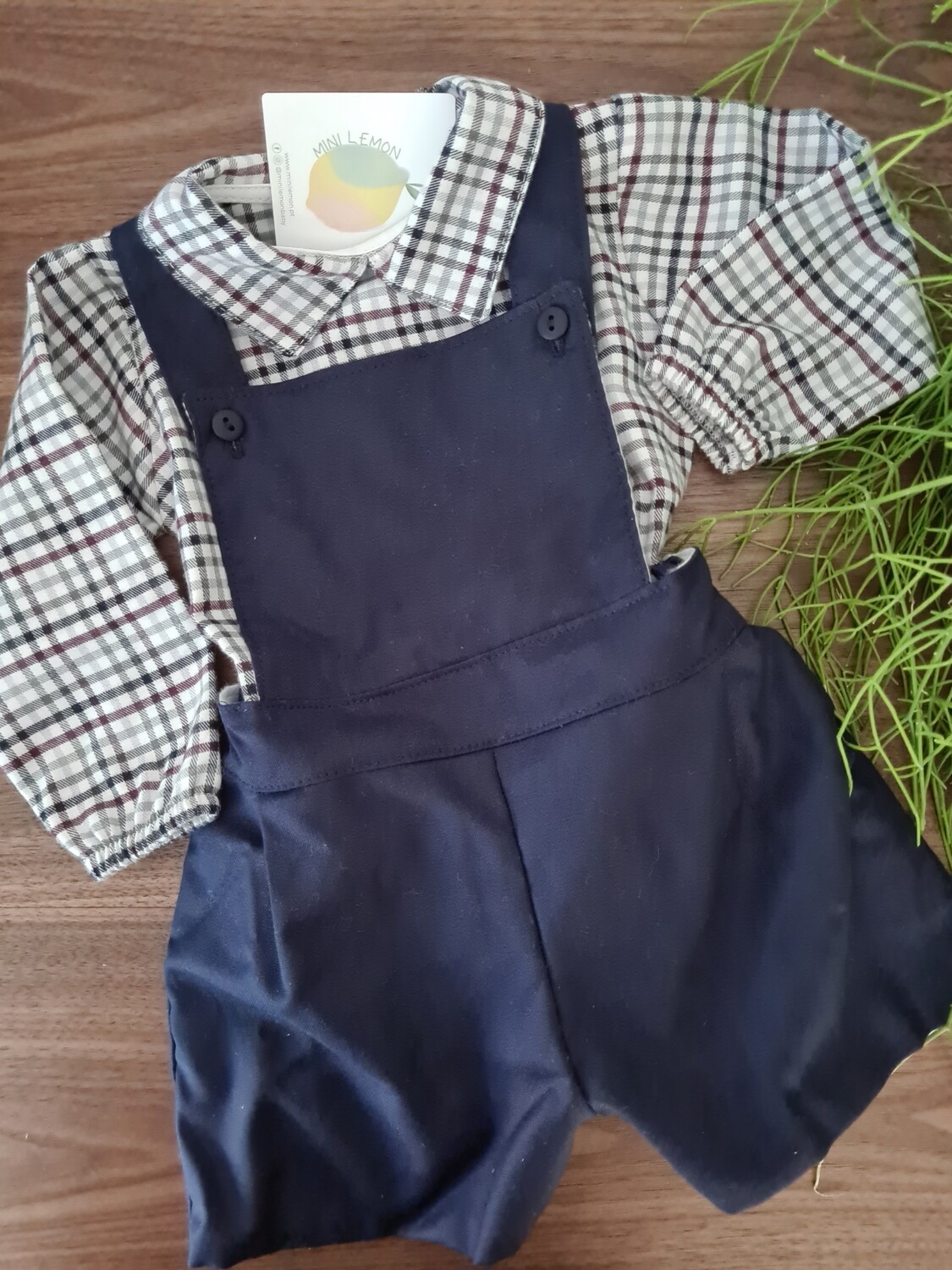 Conjunto marinho outono-inverno