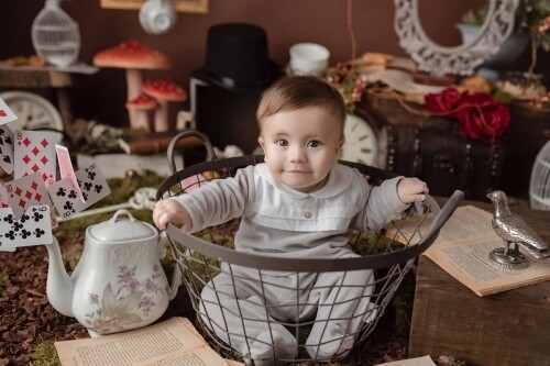 Babygrow Sebastião cinzento