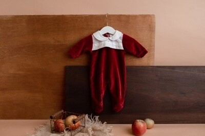 Babygrow Sebastião Bordeaux