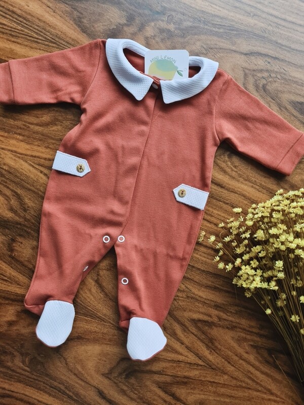 Babygrow Rainbow Terracota