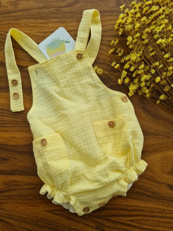 Fofo Amarelo Musselina
