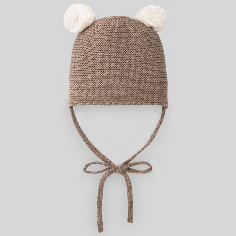 Gorro orelhinhas Avelã