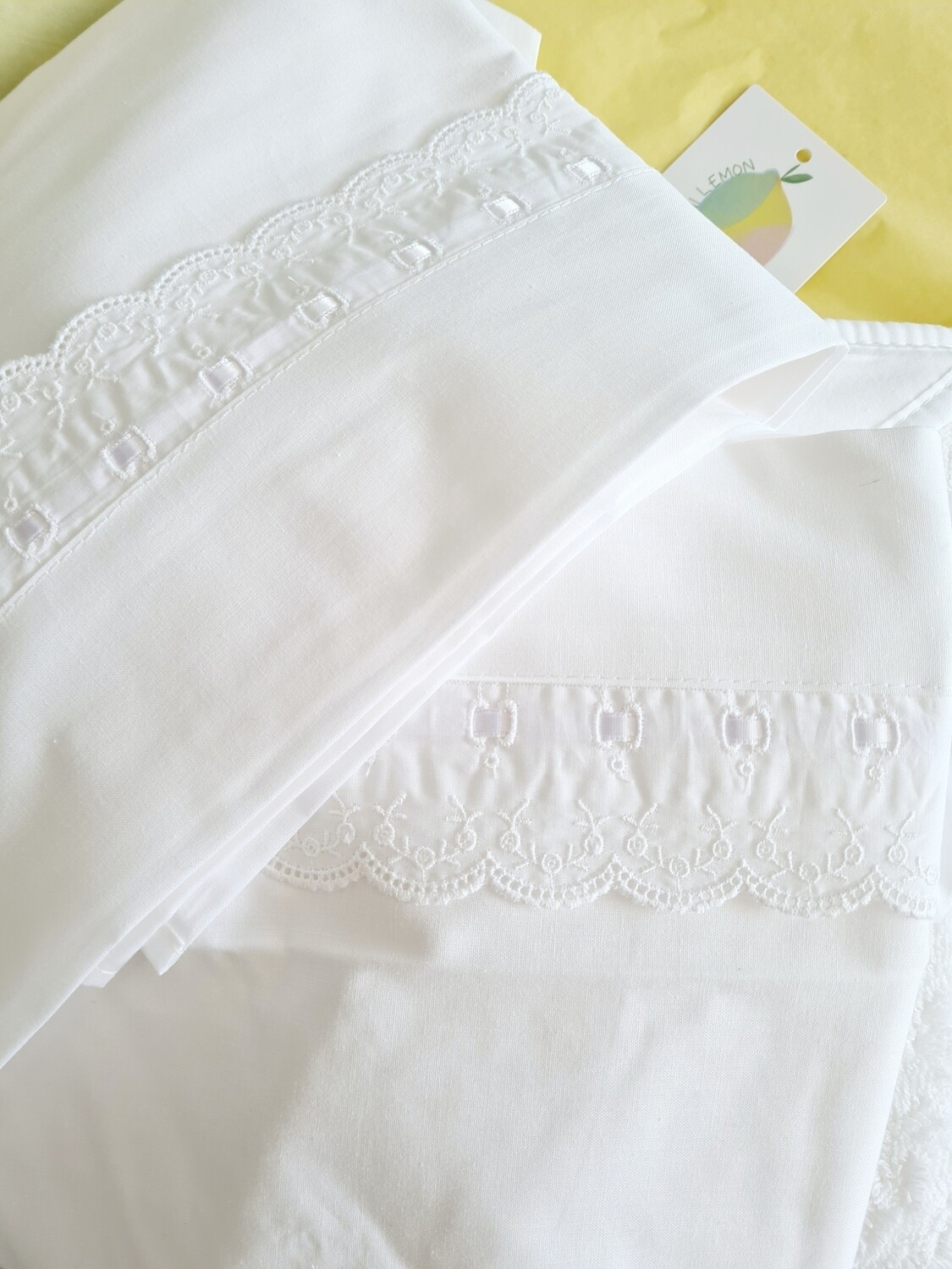 Lençóis cama de bebé (120x60cm)