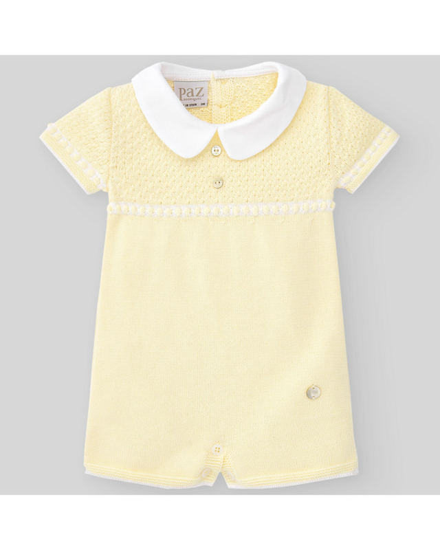 Fofo cegonha amarelo