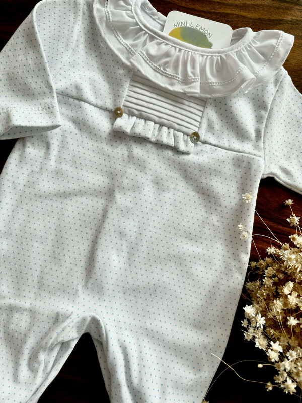 Babygrow Rita pintas azul