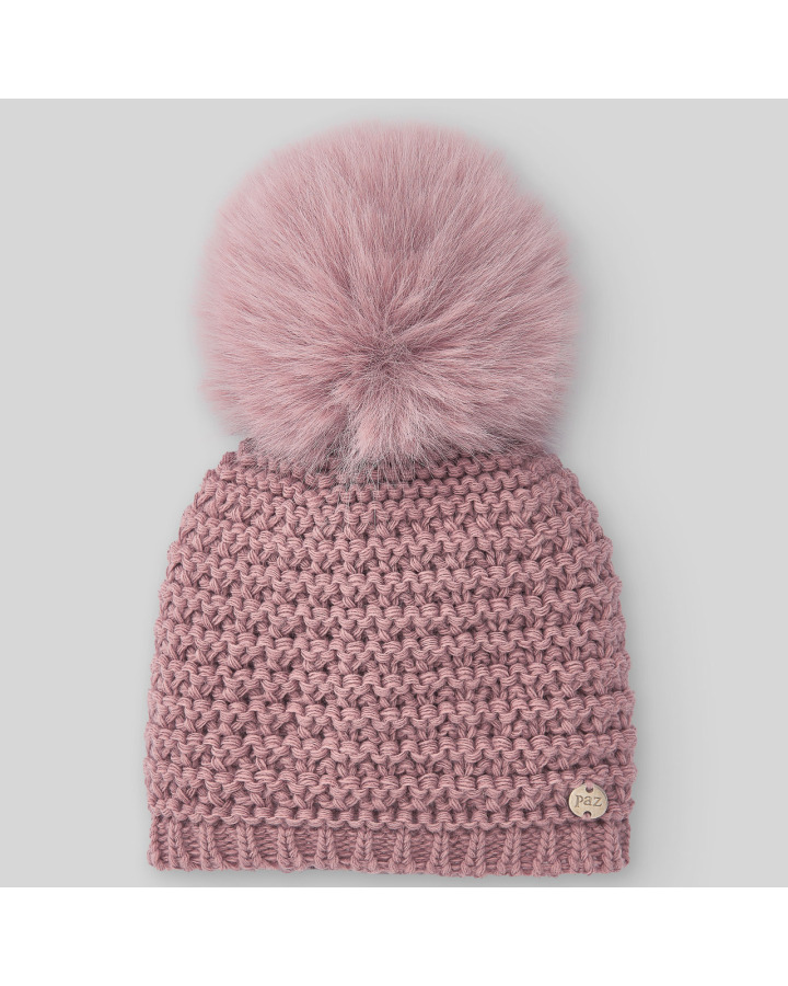 Gorro Pom-pom Rosa | Paz Rodriguez