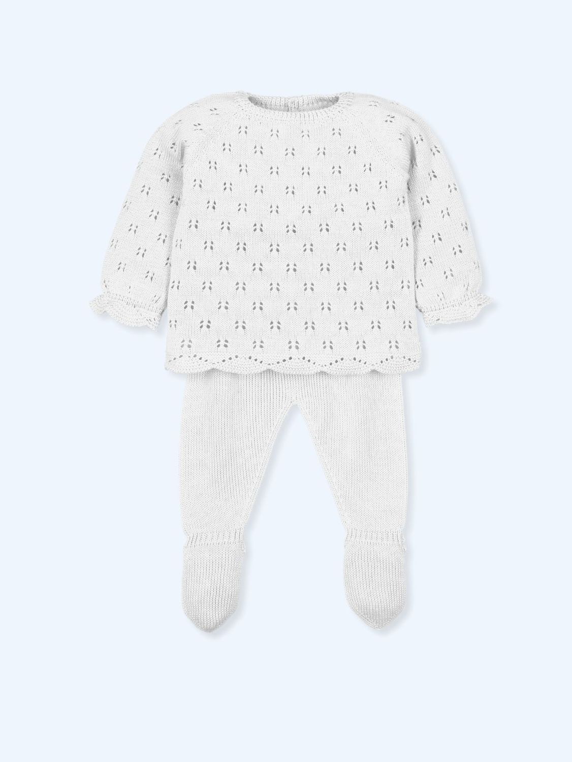 Conjunto de 2 peças Branco - PINTURESQUE
