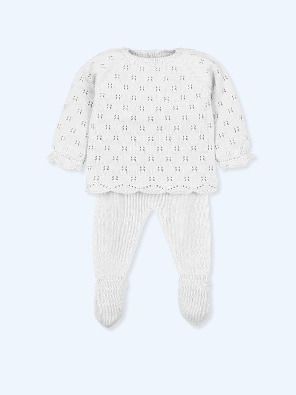 Conjunto de 2 peças Branco - PINTURESQUE