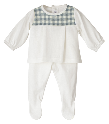 Conjunto vichy vintage AZUL