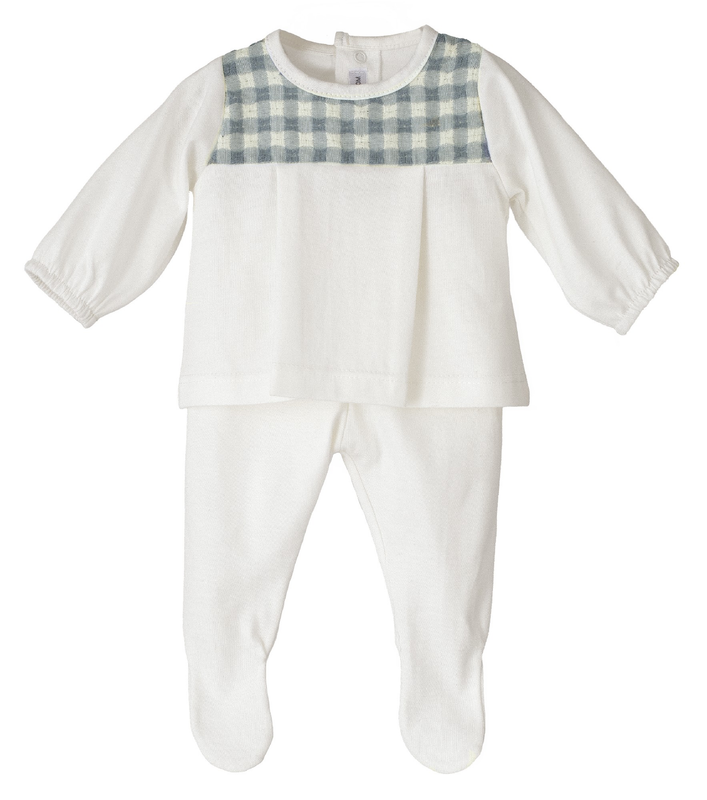 Conjunto vichy vintage AZUL