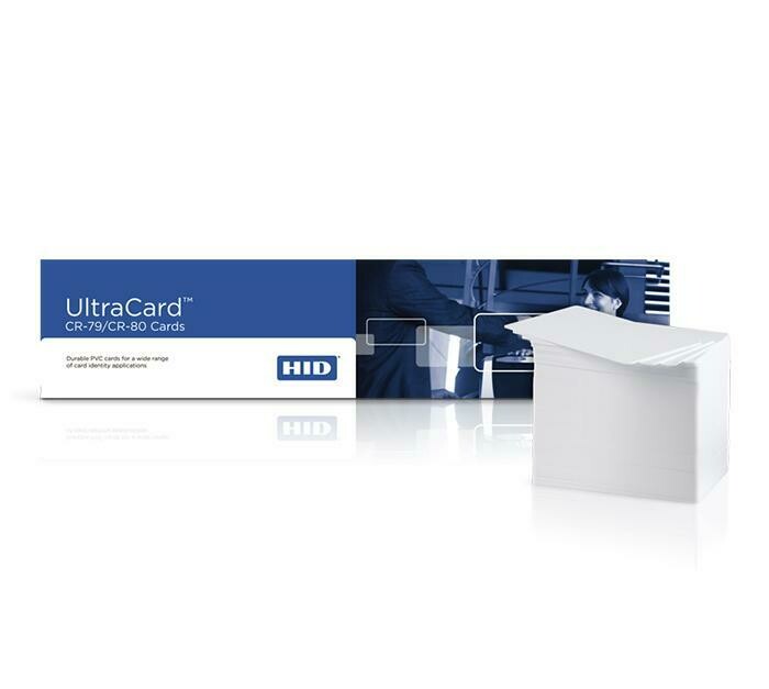 HID Ultracard Blank PVC Cards - Box of 500 HID Ultracard Blank PVC Cards - Box of 500