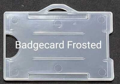 Frosted ID card holder - pack of 100 Frosted ID card holder - pack of 100