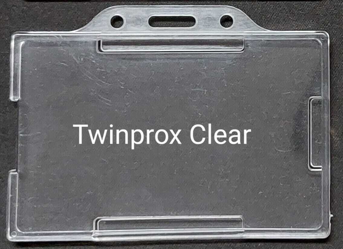 Twinprox Clear ID card holder - pack of 100