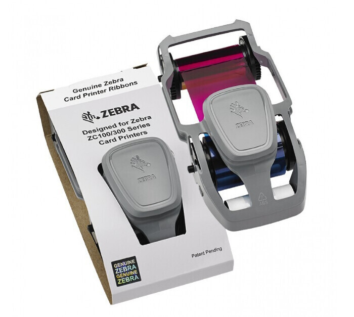 Zebra ZC100/ZC300 YMCKO, 200 Print Ribbon Zebra ZC100/ZC300 YMCKO, 200 Print Ribbon