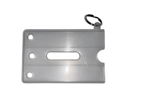 Keyring ID card holder - pack of 100