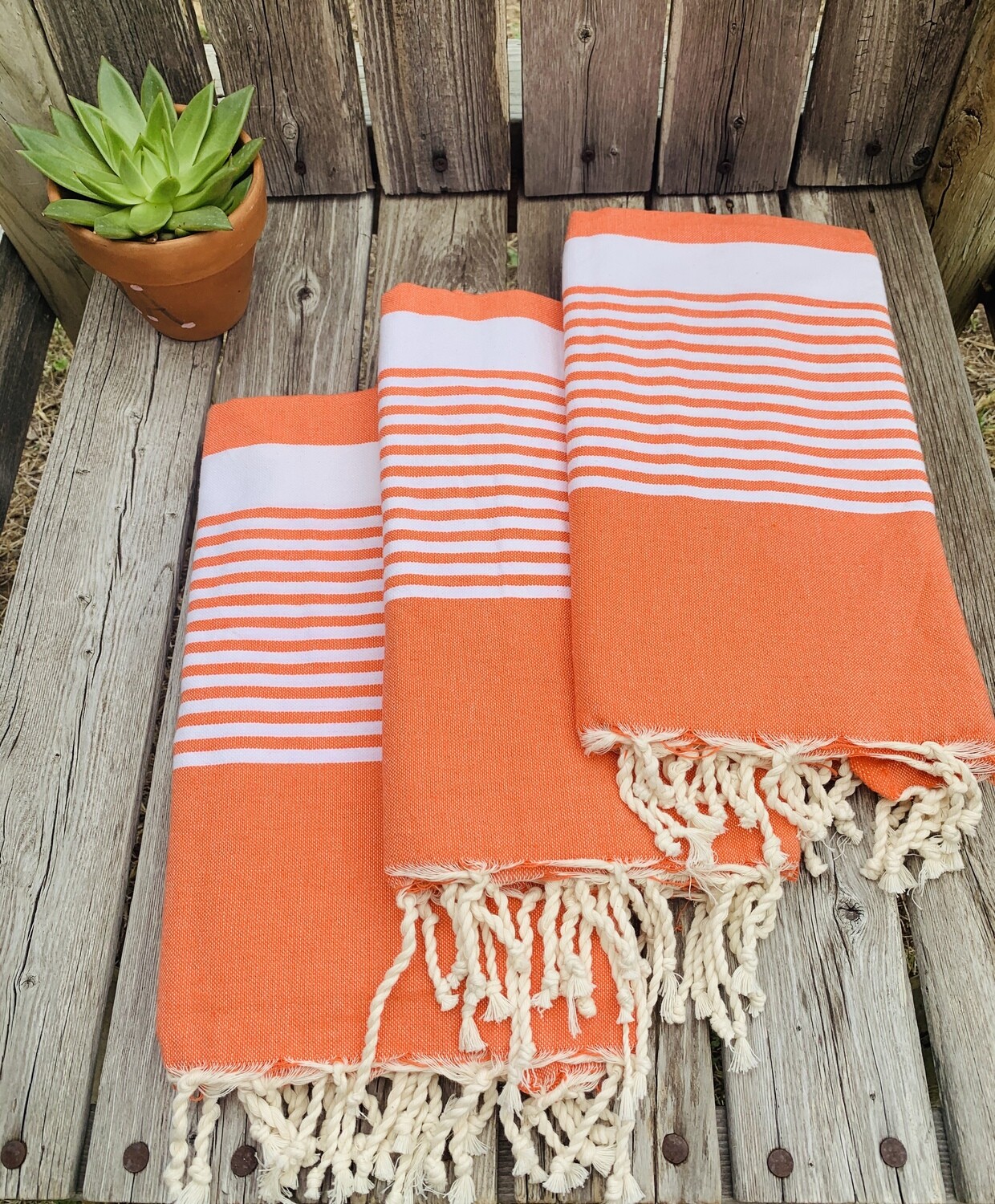 Fouta Towel Longhorn Orange
