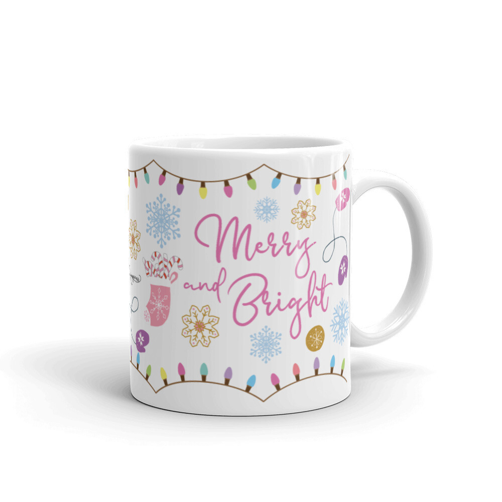 Merry &amp; Bright mug