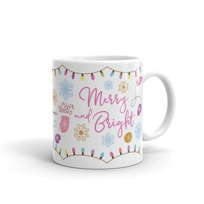 Merry &amp; Bright mug