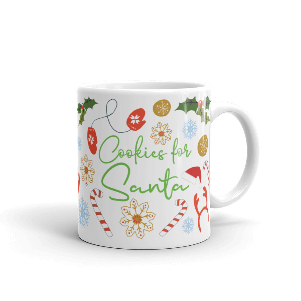 Cookies for Santa mug