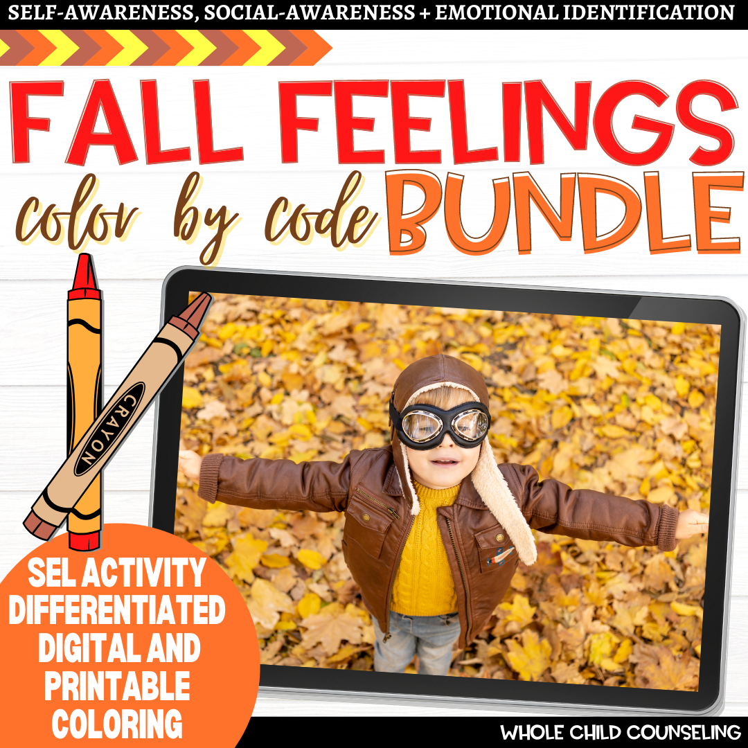 Fall Feelings Color By Code Bundle