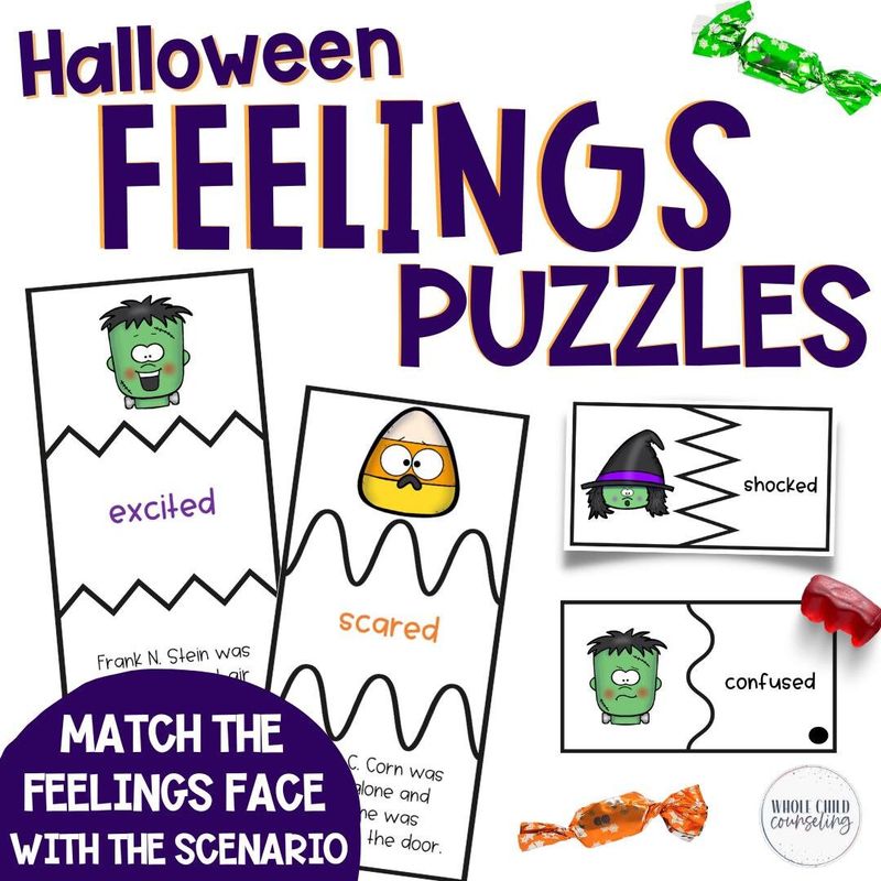 Halloween Feelings Puzzles