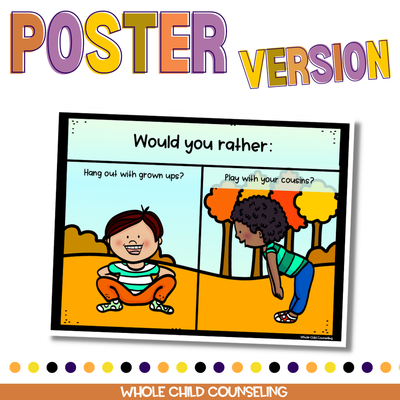 Thanksgiving Would You Rather Yoga Game