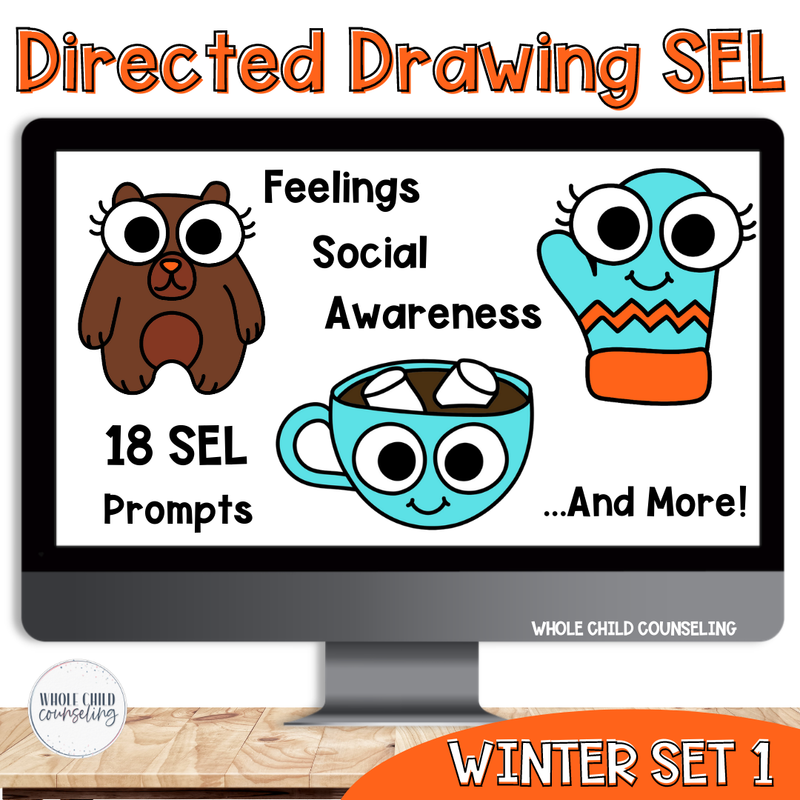 Winter SEL Directed Drawing Set 1 Winter SEL Directed Drawing Set 1