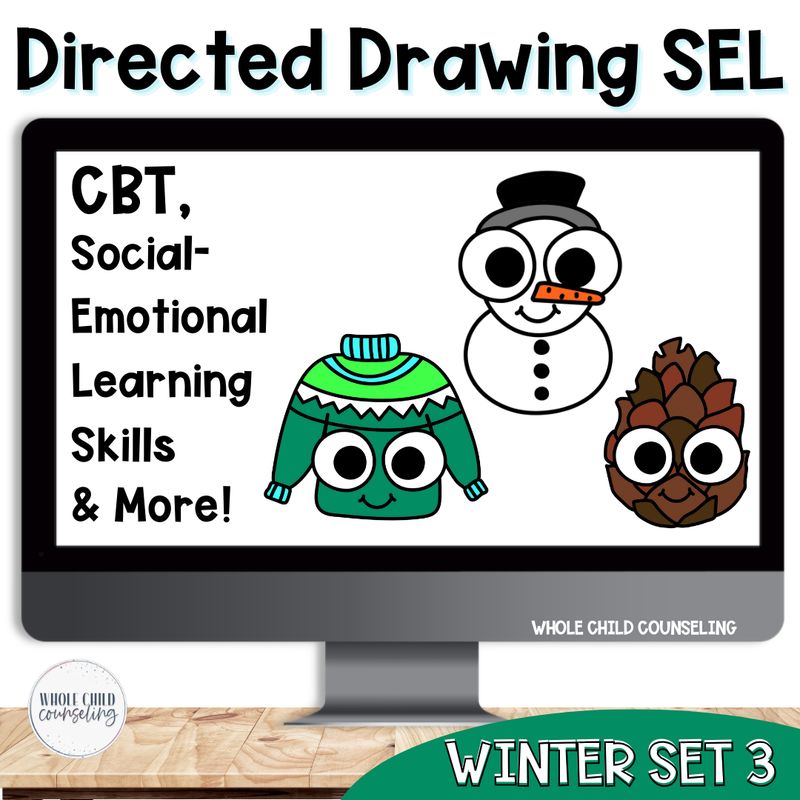 Winter Directed Drawing Set 3 Winter Directed Drawing Set 3