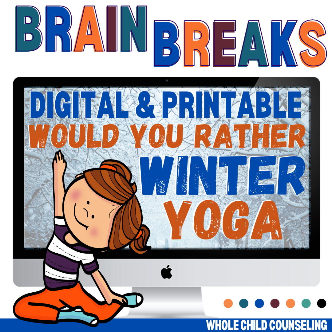 Winter Would You Rather? Brain Breaks Yoga Game