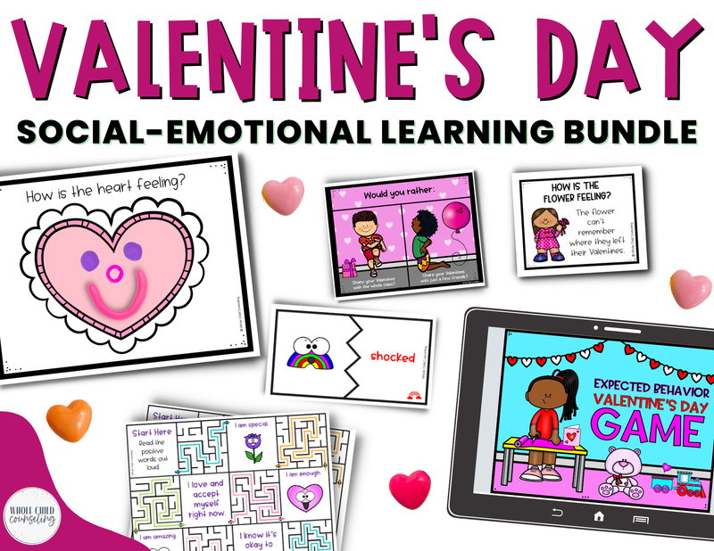 Valentine's Day Social Emotional Learning Bundle