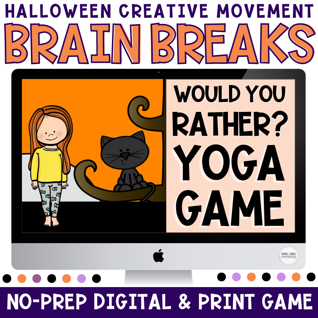 Halloween Yoga Would You Rather Creative Movement Game