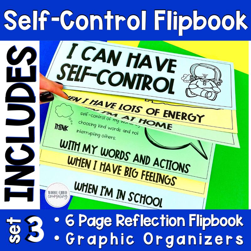 Social Skills Treasury Self-Control Set 3