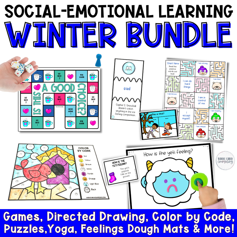 Winter Counseling and Social-Emotional Learning Bundle Winter Counseling and Social-Emotional Learning Bundle