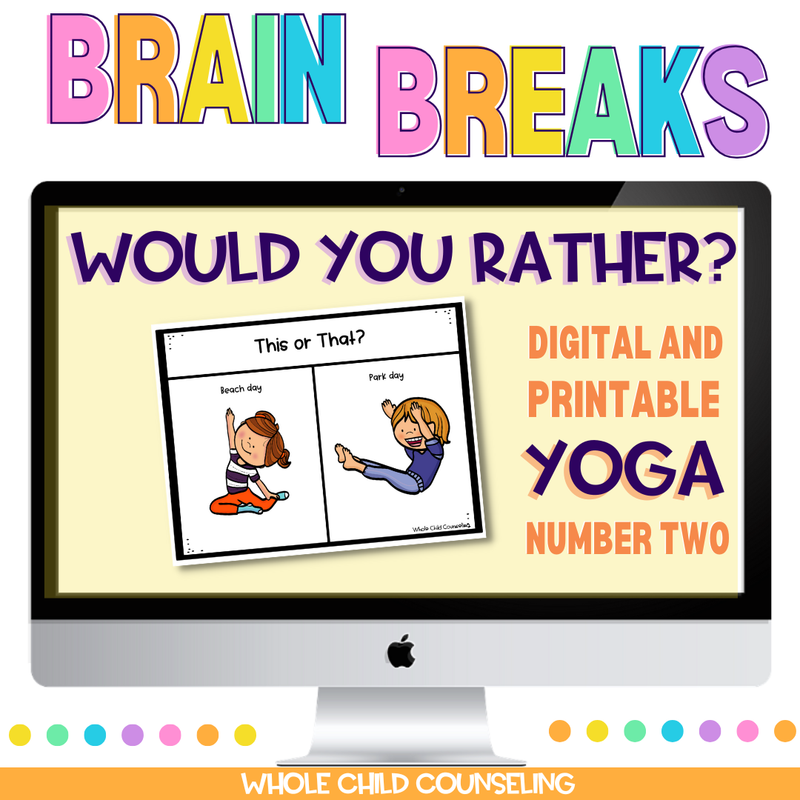 Classroom Brain Breaks Yoga Set 2