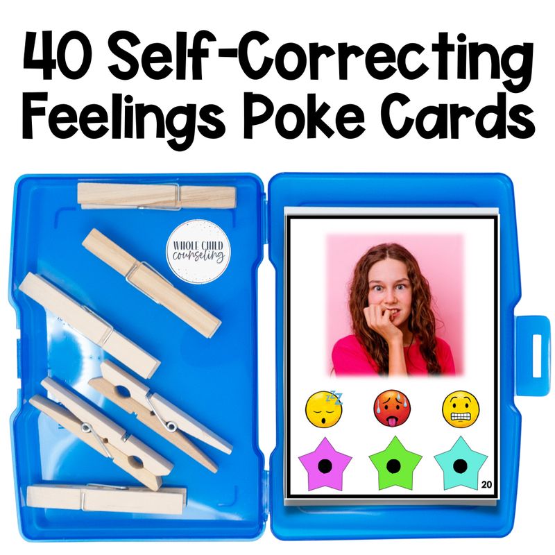 Facial Expressions and Body Language Naming Feelings Digital and Print Game Set 2