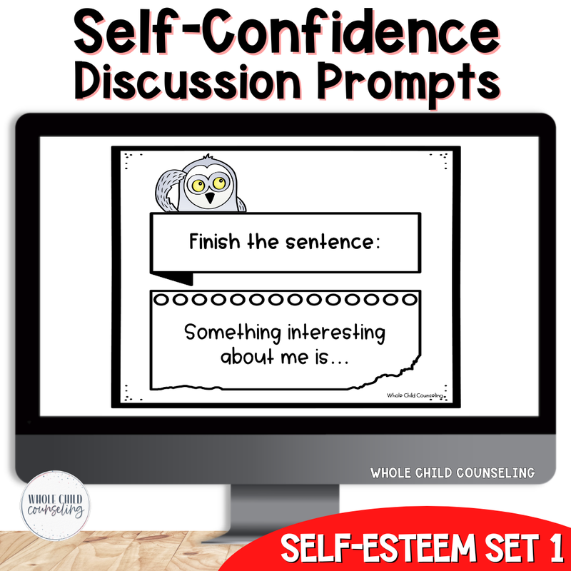 Self Esteem SEL Directed Drawing Set 1