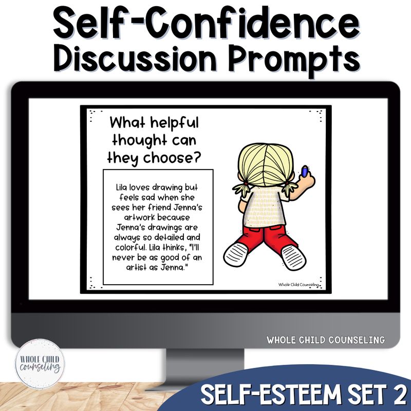 Self Esteem SEL Directed Drawing Set 2