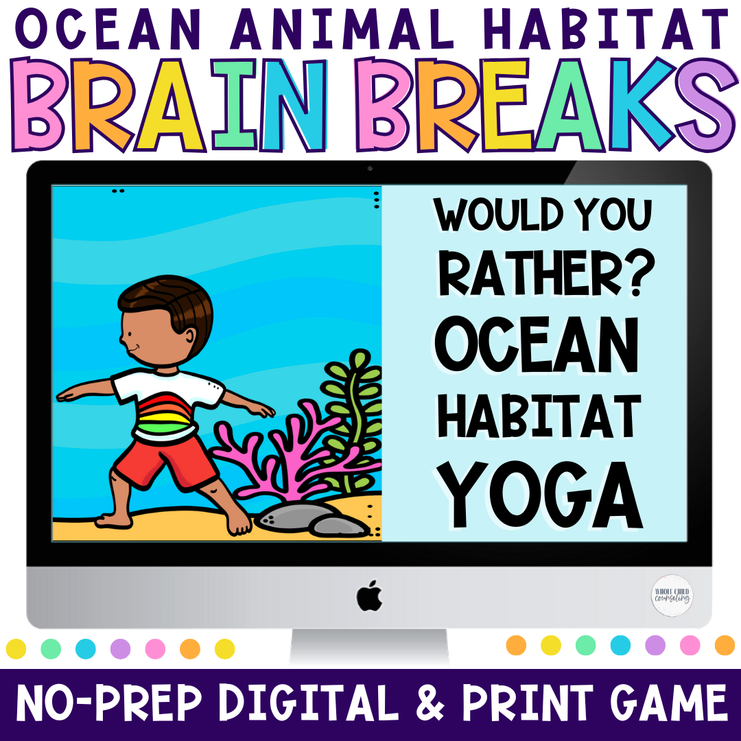 Ocean Habitat Would You Rather Yoga Game