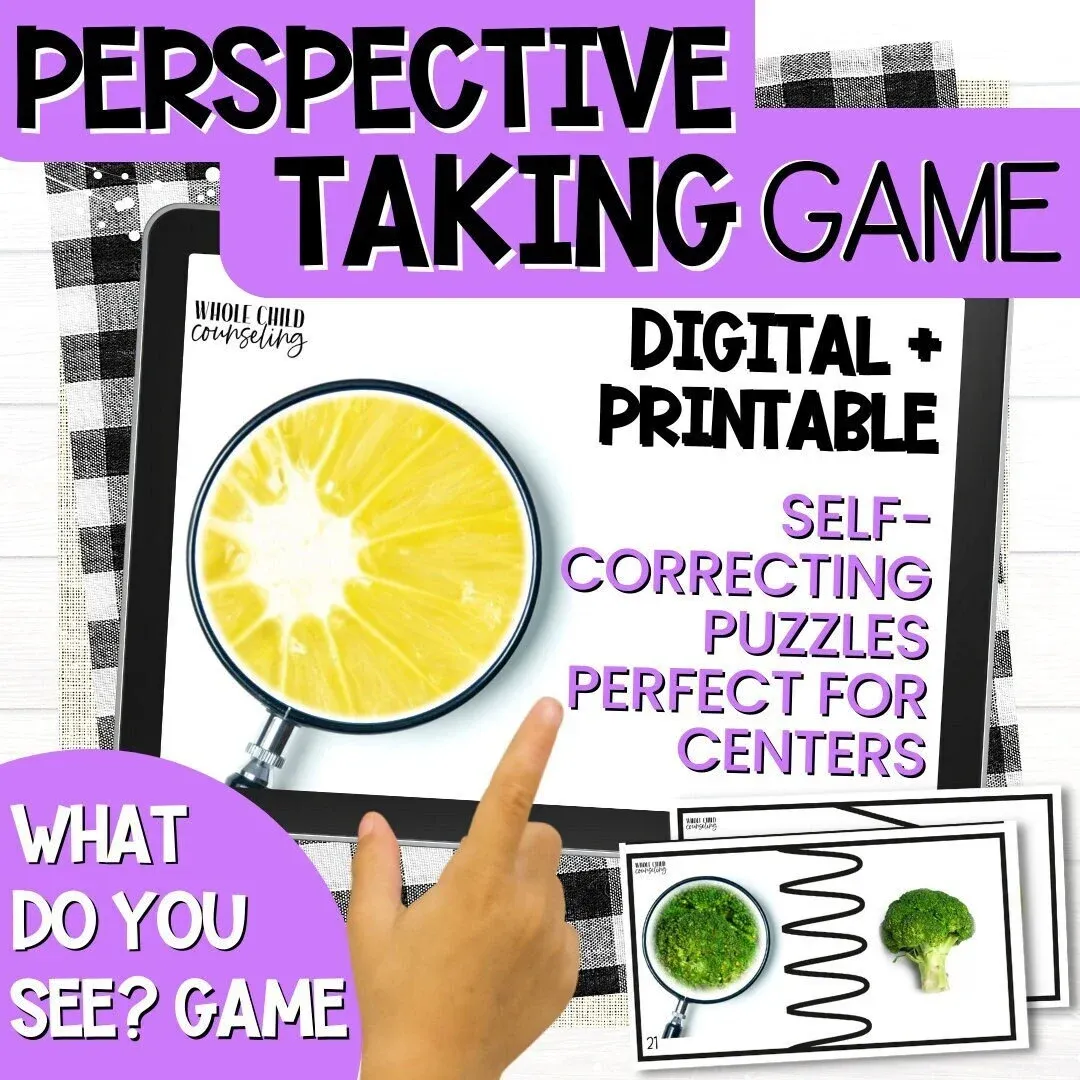 Perspective Taking What Do You See? Game